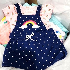 [35Pc] Bundle Baby Girls Dress Shorts Pjs Tops Vest Bundle